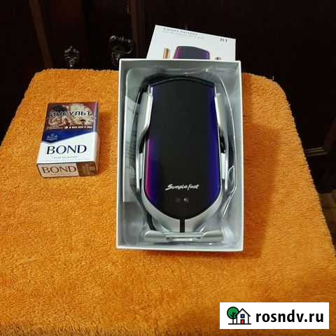 Держатель для телефона с безпроводной зарядкой Норильск - изображение 1