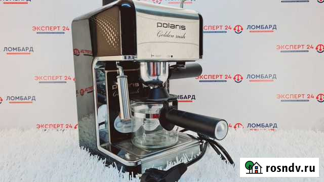 Кофеварка рожковая Polaris PCM 4006A (бум) Йошкар-Ола - изображение 1
