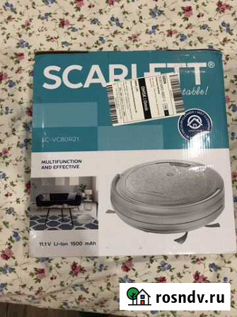 Робот пылесос Scarlet SV-VC80R21 Омск - изображение 1
