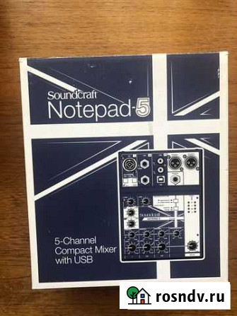 Микшер Soundcraft Notepad 5 Троицк - изображение 1