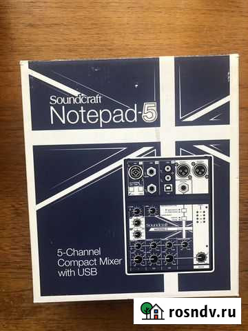 Микшер Soundcraft Notepad 5 Троицк - изображение 1