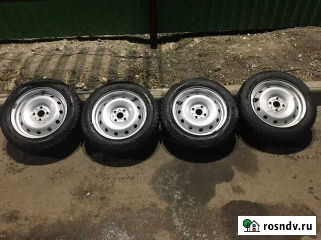 Колеса r15 4*100 зима шипы Саратов - изображение 1