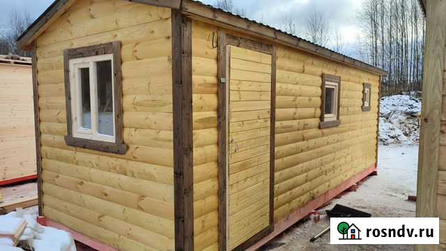 Баня под ключ. Баня из бруса мобильная, готовая Электросталь - изображение 1