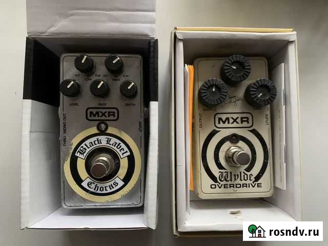 MXR Overdrive + Chorus Zakk Wylde Хабаровск - изображение 1