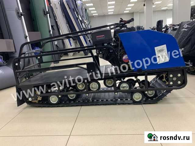 Мотобуксировщик Мужик М500 Лонг 19лс (длинная гус) Уфа - изображение 1