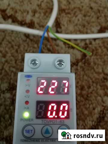 Реле контроля напряжения, новое Сальск - изображение 1