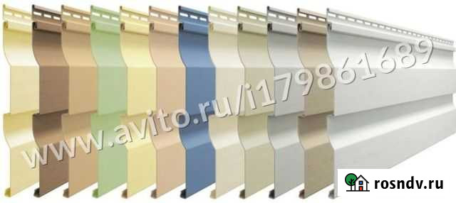 Сайдинг от лучших производителей пвх/металл/акрил Балакирево - изображение 1