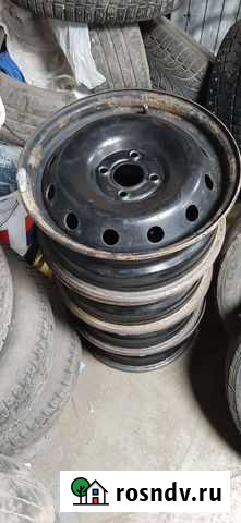 Диски штампованные r15 на renault logan Иваново - изображение 1