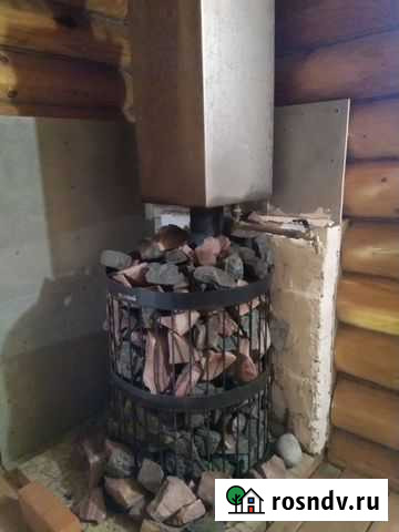 Чугунная печь для бани с баком для воды Павлово - изображение 1