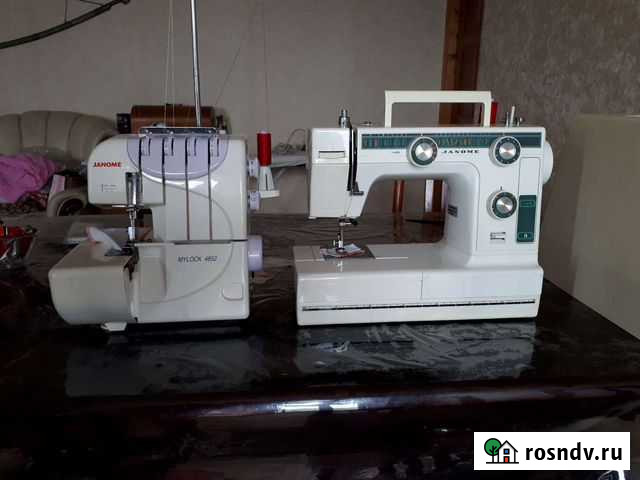 Две Швейные Машинки Janome Махачкала - изображение 1