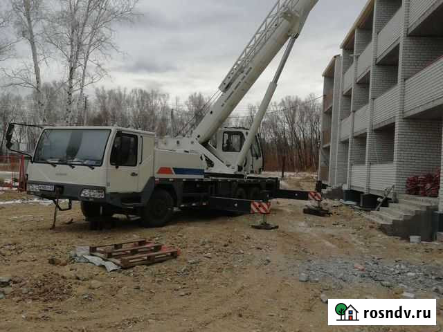Услуги автокрана 25 тонн Благовещенск - изображение 1