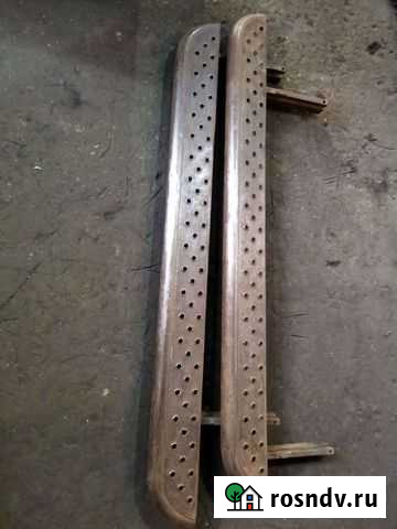 Пороги(подножки) Нива 21214 Трофи Омск - изображение 1