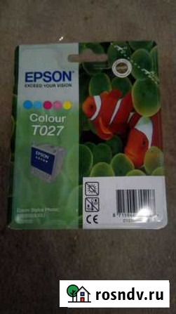 Картридж для принтера Epson t027 Монино - изображение 1