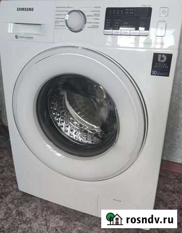 Стиральная машина Samsung WW80K42E06wdlp 45 см.б/у Стрежевой - изображение 1
