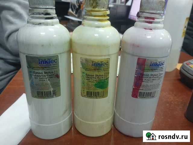 Чернила Inktek для epson l800 Прокопьевск - изображение 1