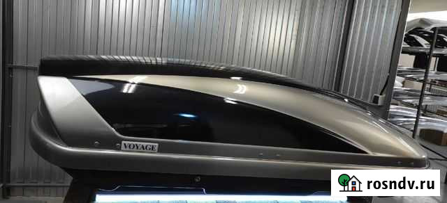 Aвтобокс Voyage 440л 175см Сильвер с чёрным новый Брусянский - изображение 1