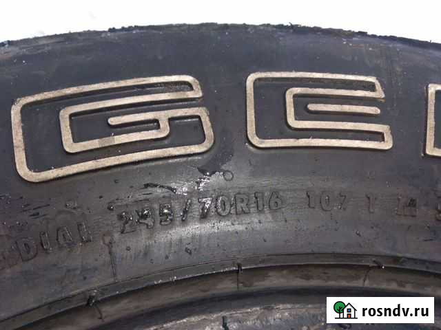 General Tire 245/70 R16 Нижневартовск - изображение 1