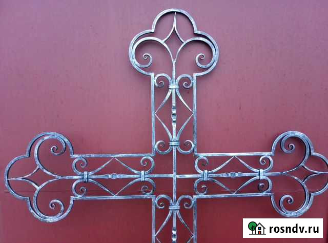 Кованый крест ручной работы Кострома - изображение 1