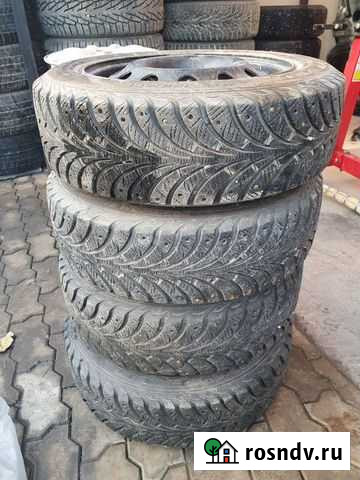Комплект зимних колес в сборе р15 Севастополь - изображение 1