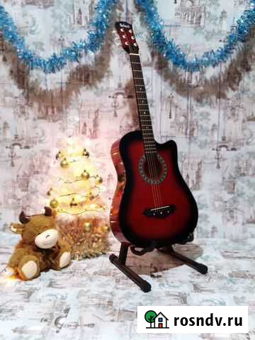 Новая гитара, акустическая + комплект Саранск - изображение 1