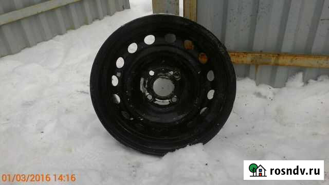 Продам 2 штампованных диска Рязань - изображение 1