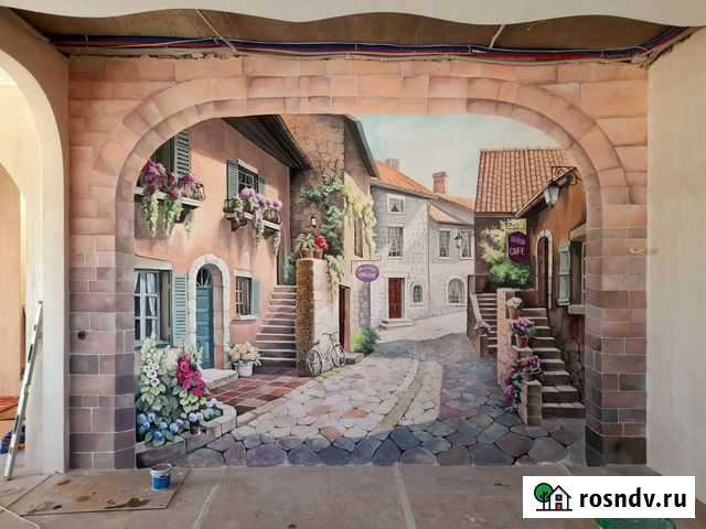 Роспись стен Санкт-Петербург - изображение 1