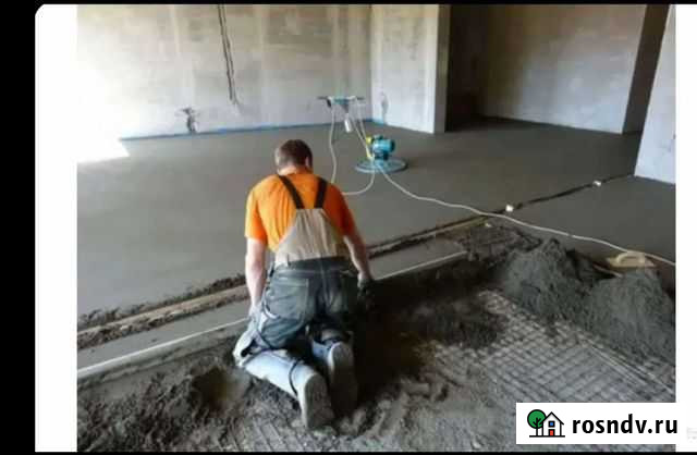 Полусухая стяжка за один день Энем - изображение 1