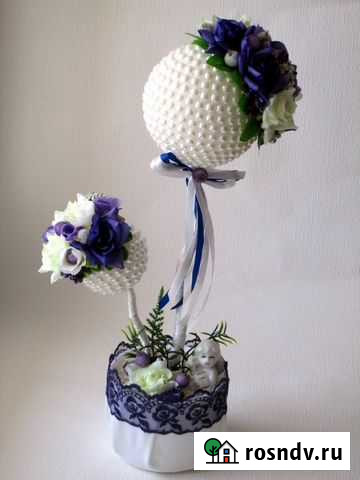 Подарки, топиарий, ободки, букеты невесты, магниты Иркутск - изображение 1