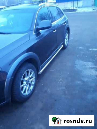 Защита штатных порогов 42 мм Audi Q5 2007-2015 Ахтубинск - изображение 1