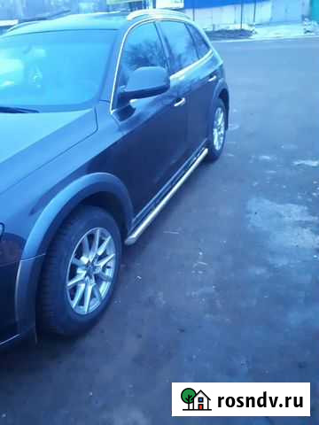 Защита штатных порогов 42 мм Audi Q5 2007-2015 Ахтубинск - изображение 1