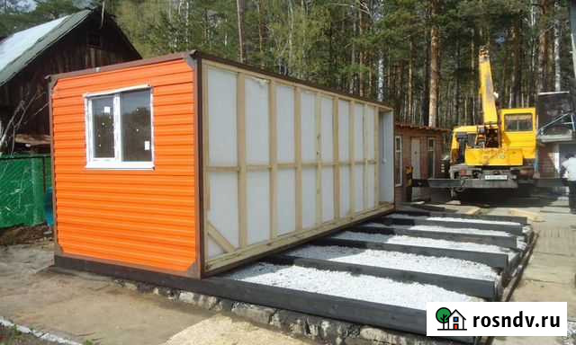 Дом из бытовок- модульный дом Яблоновский - изображение 1