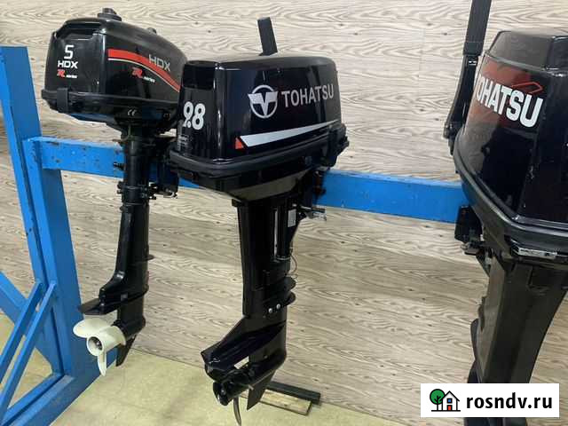 Новый 2-х тактный Лодочный мотор Tohatsu M9.8 BS Кострома - изображение 1