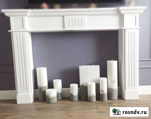 Гипсовый каминный портал Классик Курск - изображение 1