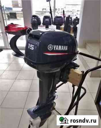 Лодочный мотор Ямаха (Yamaha) 15 fmhs 2т б/у Уфа