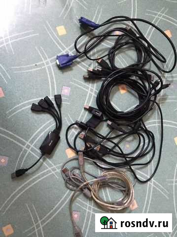 Кабели для принтера, удлинители USB Омск - изображение 1