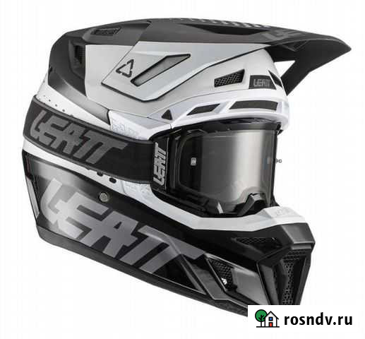 Шлем кросс эндуро Leatt Moto 8.5 Helmet Kit (Red Ковров - изображение 1