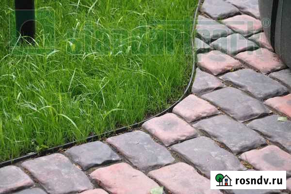 Бордюр пластиковый тротуарный New Fix Красный Бор - изображение 1