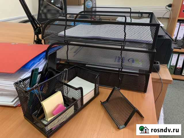 Настольный набор в офис brauberg металл Саратов - изображение 1