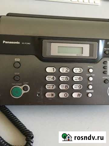 Телефон-факс Panasonic kx-fc962 Липецк - изображение 1