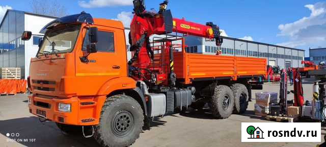 Манипулятор 7т. агп 38 метров на базе камаз вездех Нижнекамск - изображение 1