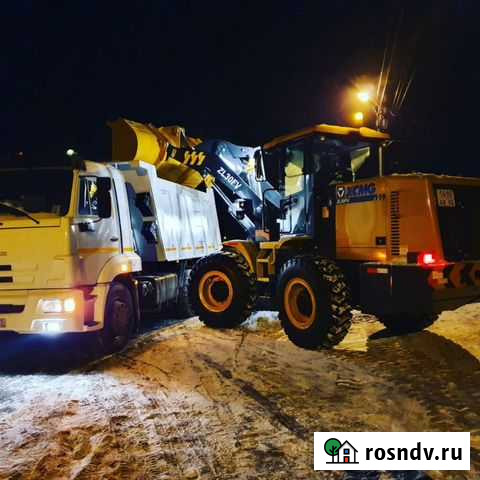 Уборка и вывоз снега, строительного мусора Омск - изображение 1