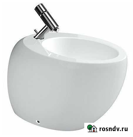 Биде с сифоном напольное laufen Alessi One 8 Магнитогорск - изображение 1