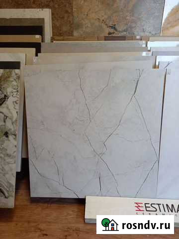 Керамогранит Сандра Белый 60х60 Бугры - изображение 1