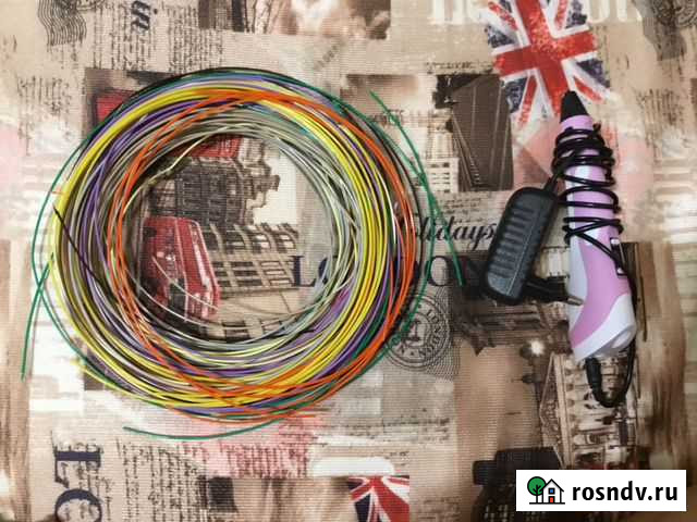 3D ручка (розовая) Брянск - изображение 1