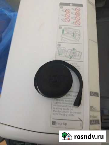 Лента красящая 13мм Черная Киров - изображение 1