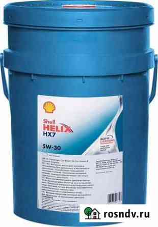 Моторное масло shell helix HX7 5W30 20л Благовещенск