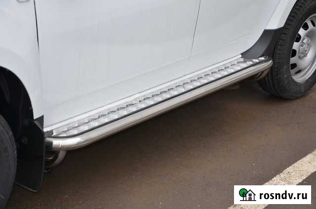 Пороги с накладным листом Renault Koleos 2017 Ахтубинск - изображение 1