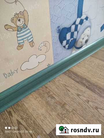 Плинтус напольный бу зелёный Новобессергеневка - изображение 1