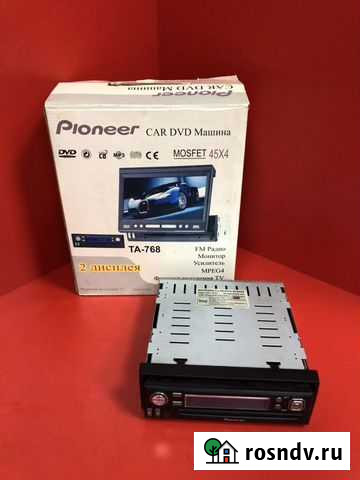 Магнитола Pioneer TA-768 (19397) Абакан - изображение 1