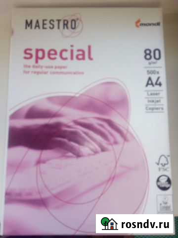 Офисная бумага a4 Калуга - изображение 1